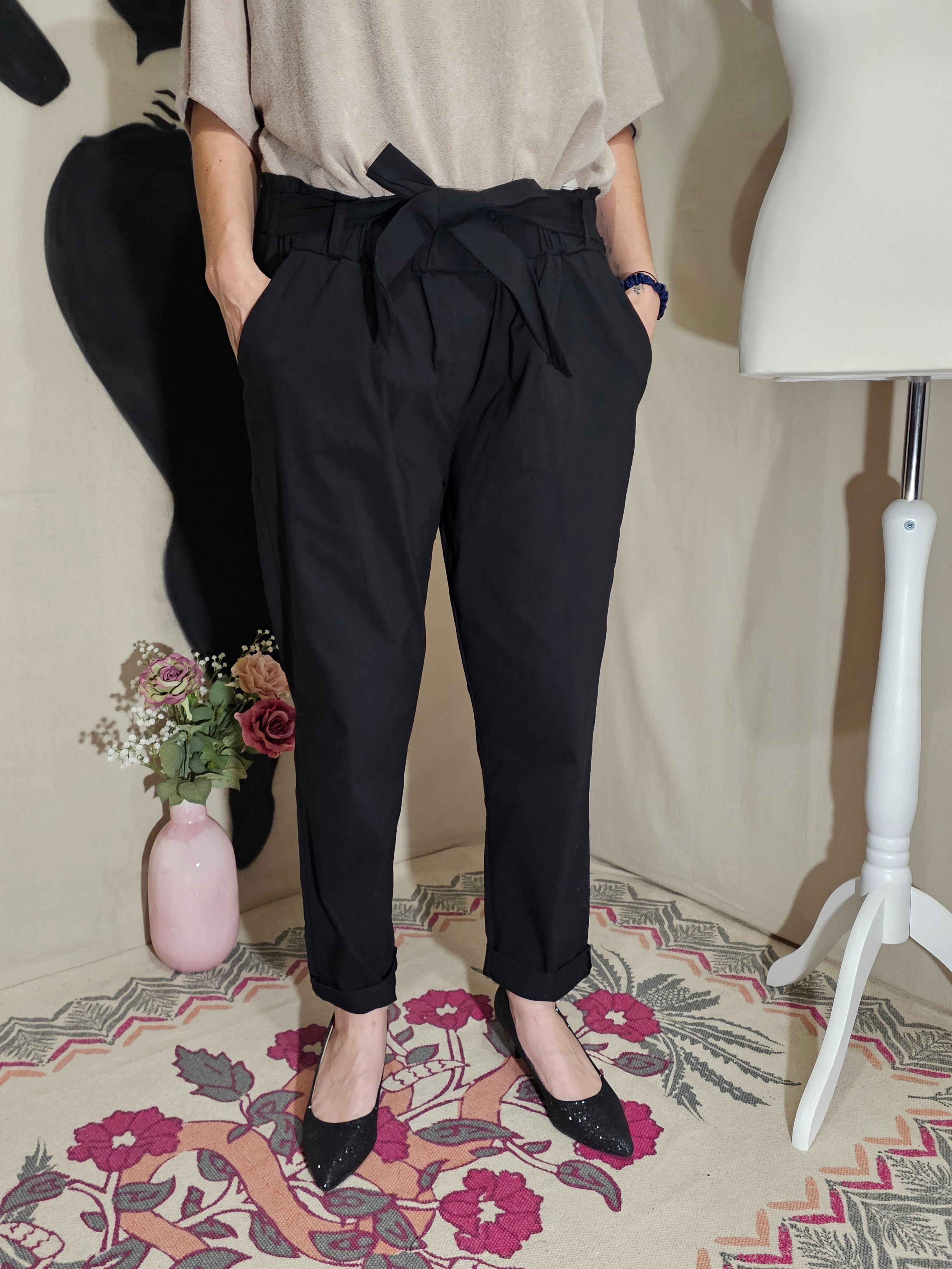 Pantalon Paperbag