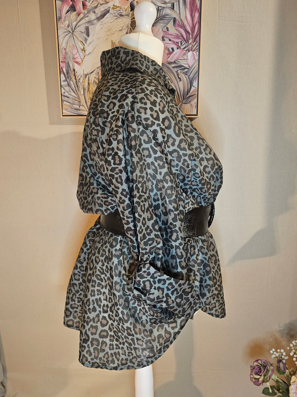 Chemise imprimé léopard