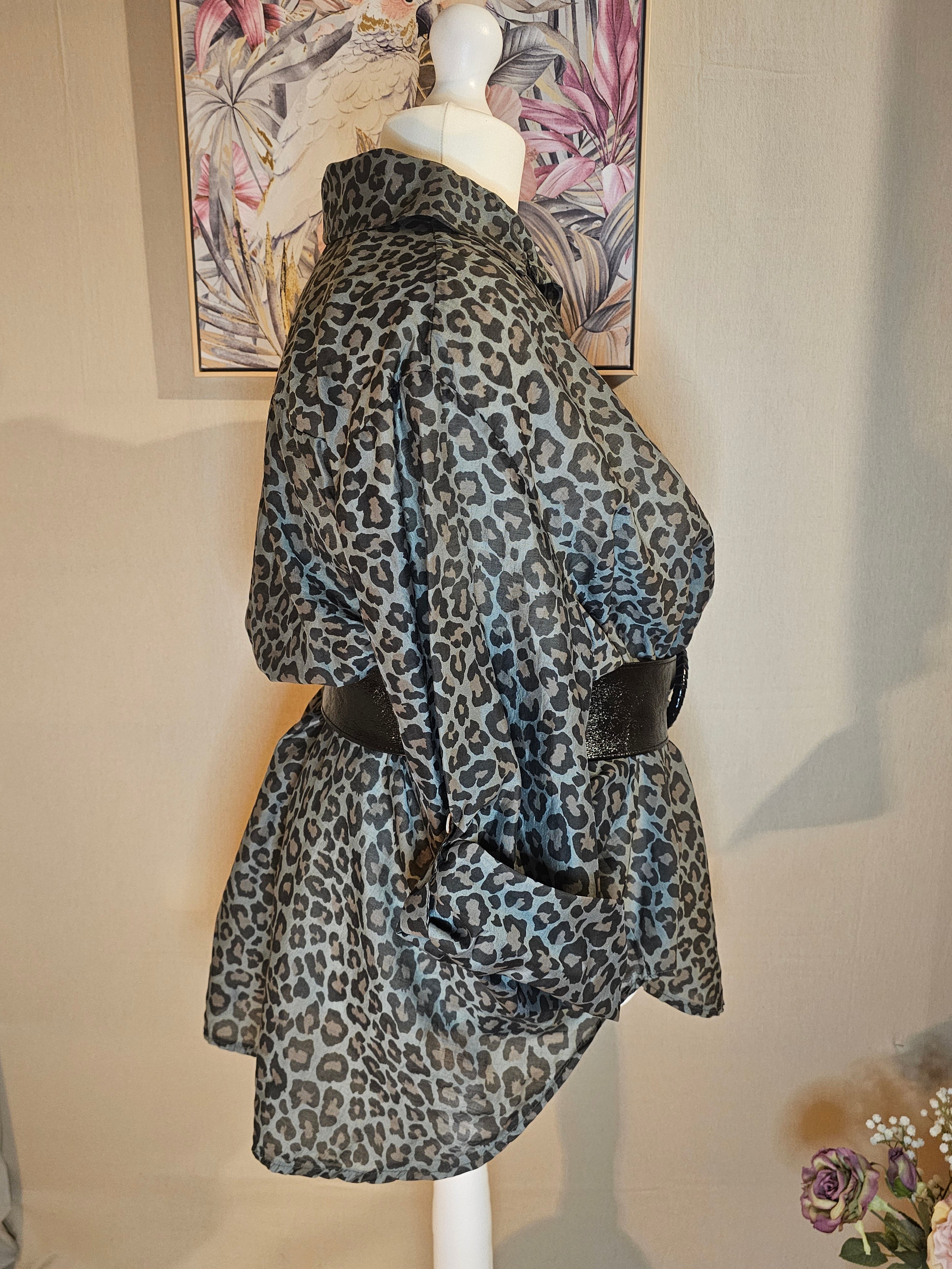 Chemise imprimé léopard