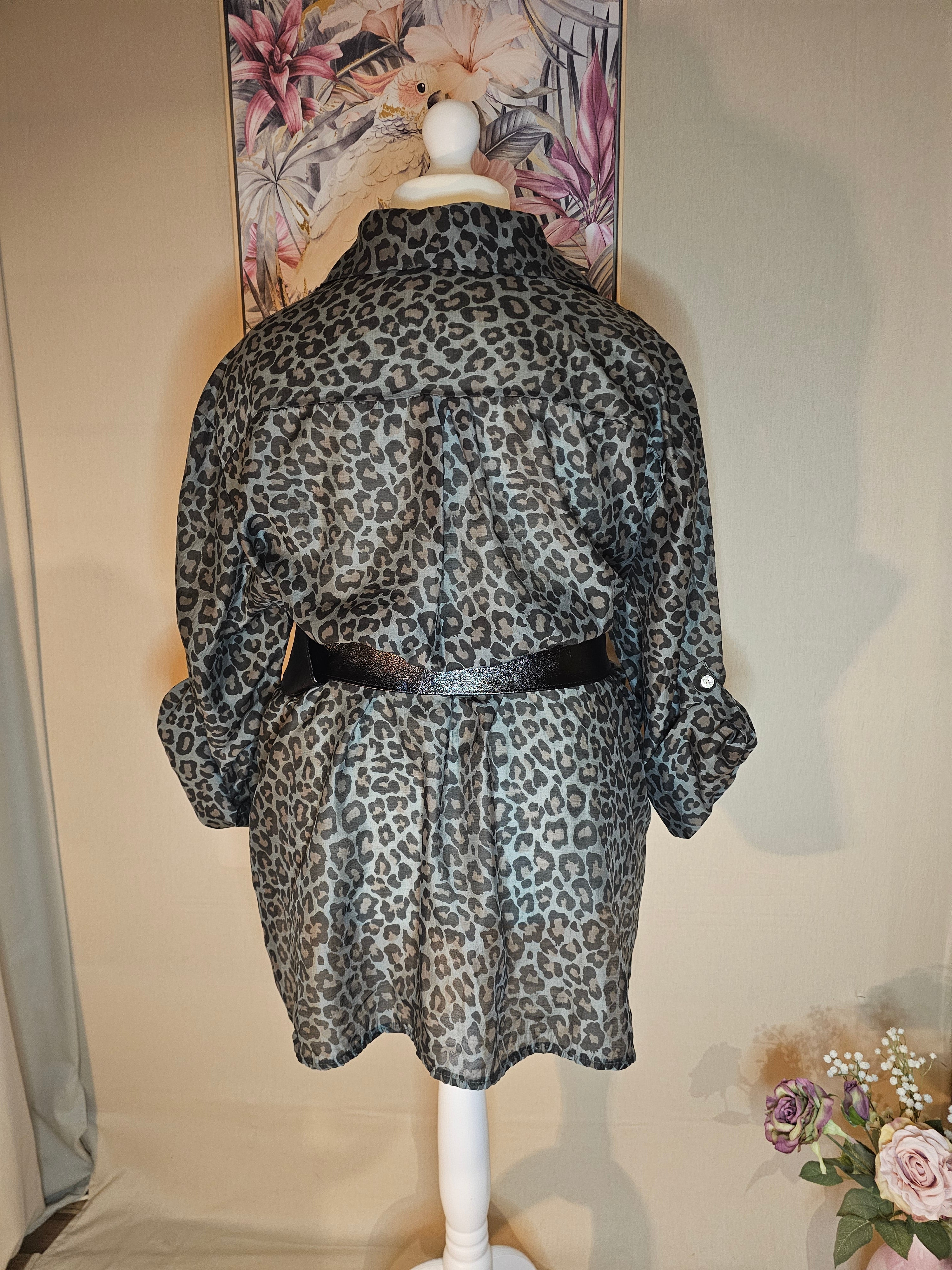Chemise imprimé léopard