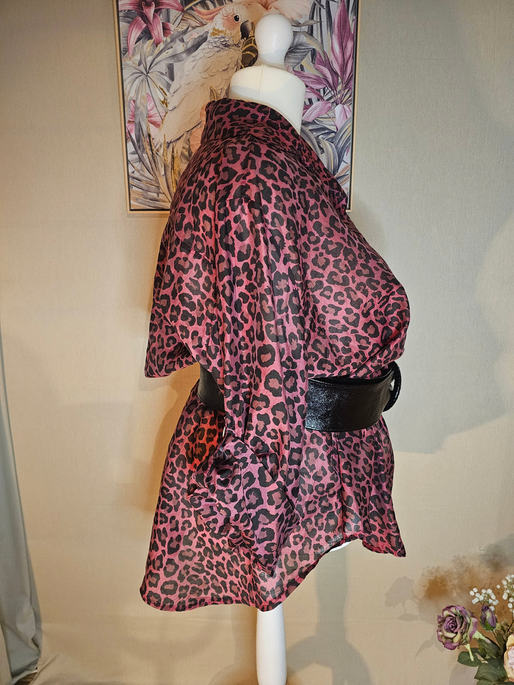 Chemise imprimé léopard